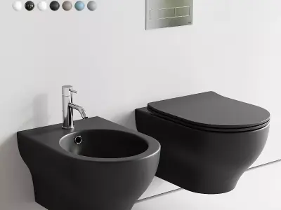 Olympia Ceramica Clear Wall-Hung WC 3D model