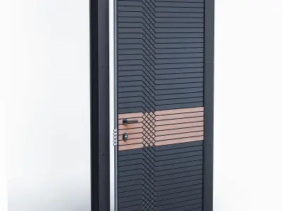 Credo IV - Entrance door 3D model