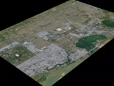 Mandalay - Myanmar 3D model