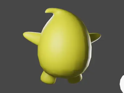 3D Star Low-poly 3D model