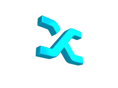 Synthetix Coin v2 003 Low-poly 3D model