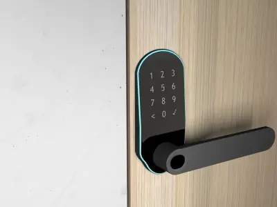 Smart Door Lock 2 3D model