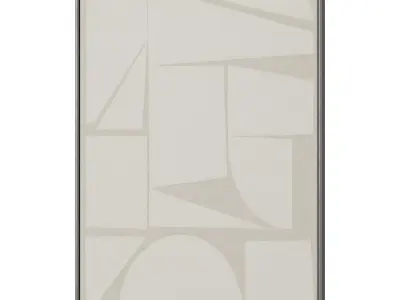 Abstract Painting Frame set 3D model 807