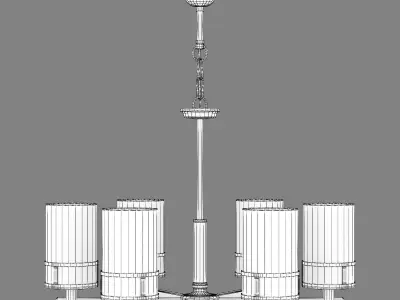 731067 Cero Lightstar hanging chandelier 3D model