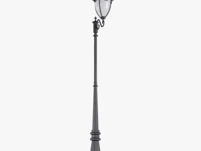 Vintage Streetlight v 1 3D model
