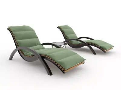 Sun Lounger 17 3D model