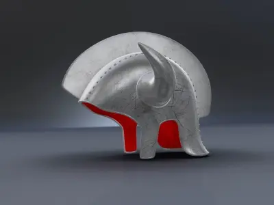 Bugle Helmet 3D model