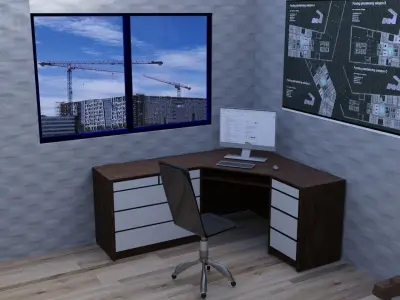 office chair 3D model