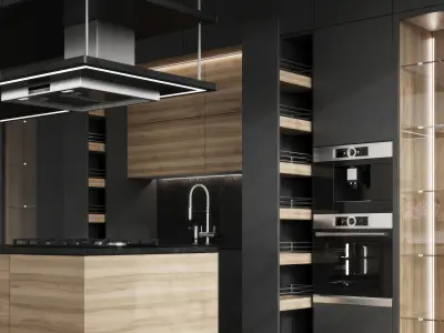 Kitchen 069 3D model