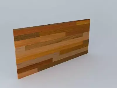 Desktop wooden door Free 3D model