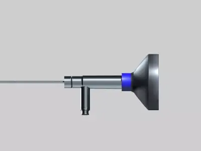 Hopkins Telescope Low-poly 3D model