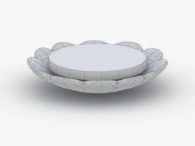 1521 - Ceiling Light Low-poly 3D model