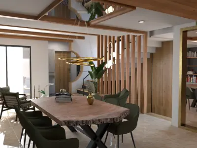 Modern Full House Interior 3D model