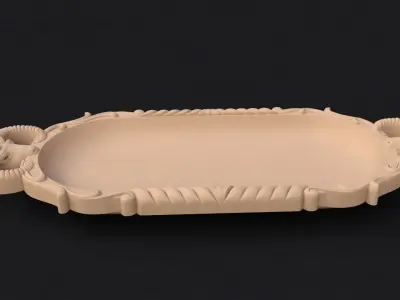 food tray 3D model purchase