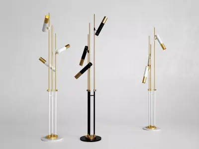 Ike Floor Lamp 3D model