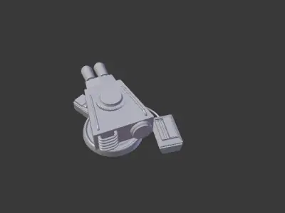 Shock Blaster 3D model