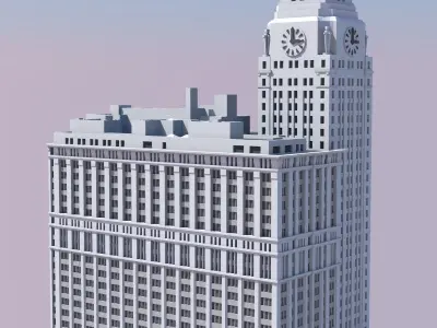 Consolidated Gas Building 3D print model