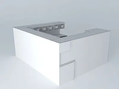 Kitchen cabinets interior design Free 3D model