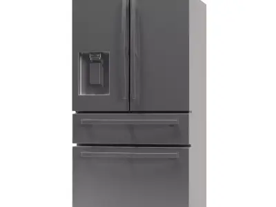 Samsung Counter Depth 4 Smart French Door Refrigerator 3D model