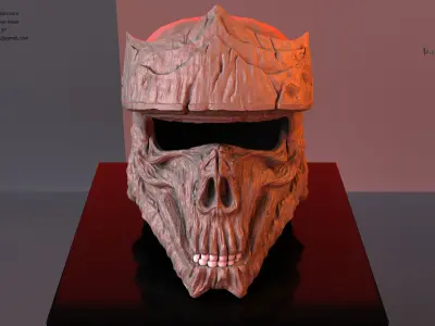 Star Wars Shore Trooper Skull Helmet  3D print model