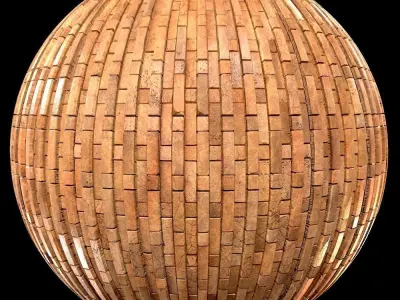 Lattice Brick-02-PBR Material-2K-4K Texture