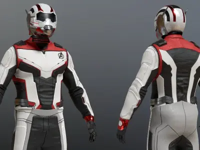 AVENGER QUANTUM SUIT 3D model