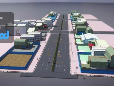 TW Street 007 3D model