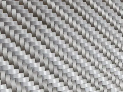 Silver Metal Powdered Plaster PBR Seamless Texture