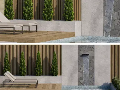 Backyard 07 3D model
