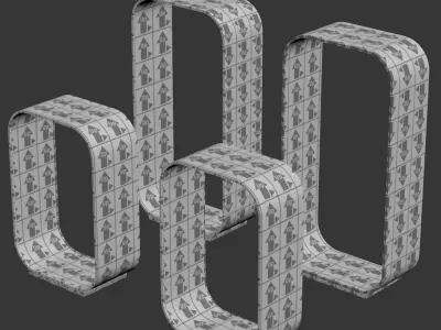 CONTOUR Table Light 3D model