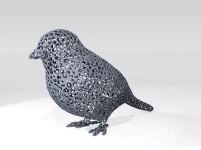 Sparrow Voronoi 3D model