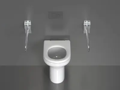 WC37 Toilet 3D model