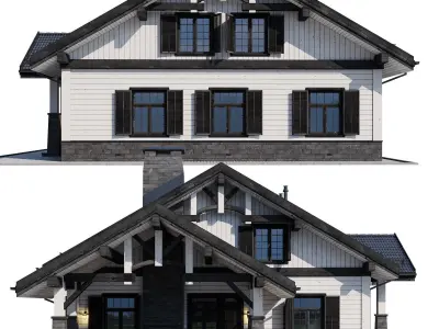 Modern house 20 3D model