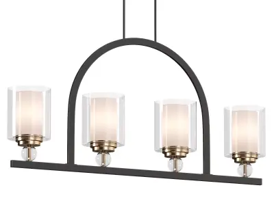 Studio 5 4-Light Island Fixture 3D model
