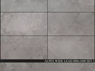 ABK Alpes Wide Lead 800x1600 Set 1 3D model