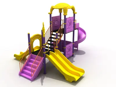 Metal Special Playground 048 3D model