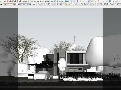  Exterior 001 Scene 3D model  3D model