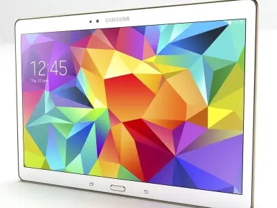 Samsung Galaxy Tab S 10 5 White 3D model