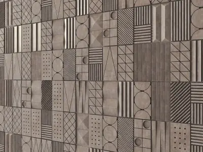 Lithea Maioliche di pietra n7 3D model