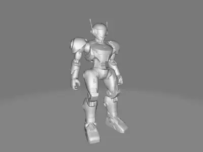 Custom Robo Cap 3D Model 3D model