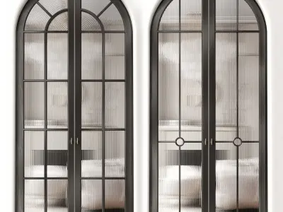 Art Deco door 10 3D model