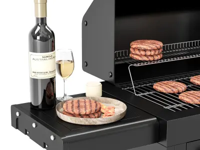 Barbecue 24 3D model
