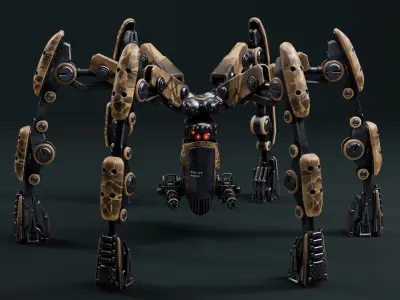 Etasphera77 Low-poly 3D model