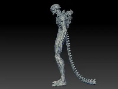 Godzilla 2016 Fifth Form  3D print model 3D model