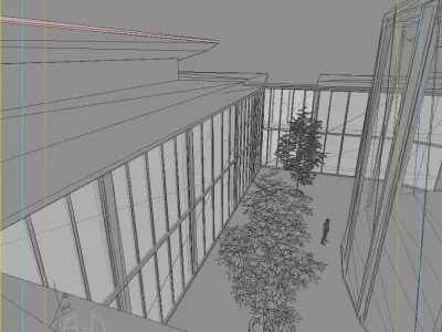 School Facility 3D model