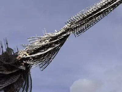 London Modern Art shard Tower 3D model