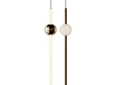 ORION TUBE SUSPENSION By Lee Broom 3D model
