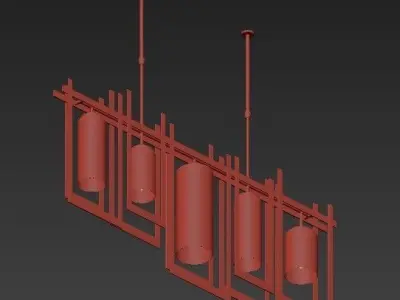 Chime Pendant 3D model