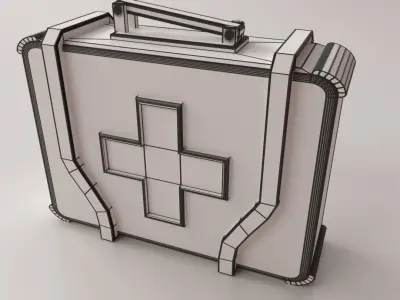 Sci Fi Medipack 3D model