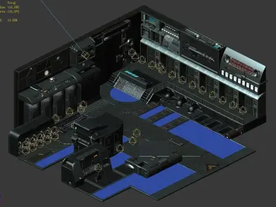 Crystal Palace arsenal - indoor 3D model